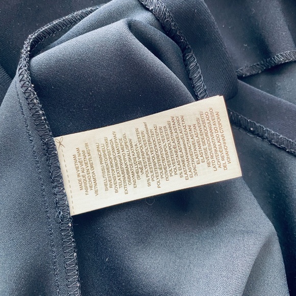 Lauren Ralph Lauren Navy Belted Fit & Flare Dress Size 2 - Picture 7 of 8